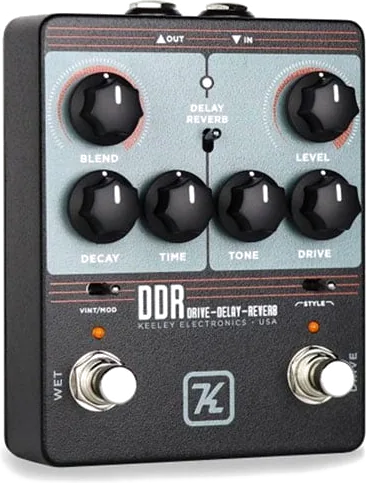 Keeley DDR-Drive-Delay-Reverb guitar pedal