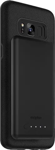 Mophie Samsung Galaxy S8+ Charge Force Case Qi with 3000mAh Powerstation Mini Power Bank Black