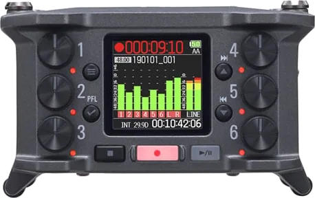 Zoom F6 Multitrack Field Recorder