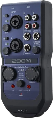 Zoom U-44 Portable Audio Interface