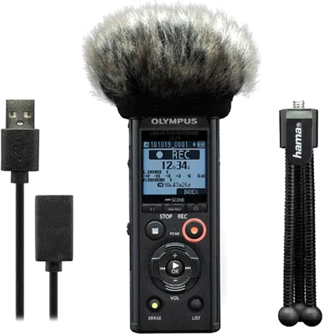 Olympus LS-P4 Podcaster Bundle
