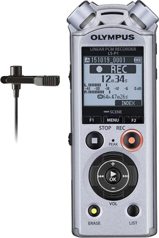 Olympus LS-P1 Lavalier Bundle