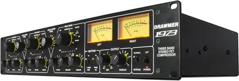 Drawmer 1973 2U-3 Band Stereo FET Compressor