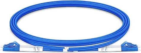 FS LC-LC UPC OS2 Single Mode Armoured Patch Lead 1m