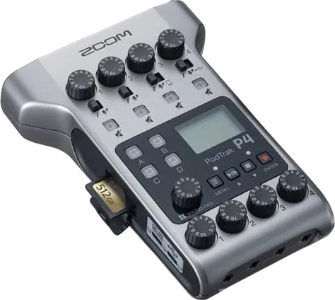 Podtrak P4 Portable Recorder/Audio Interface
