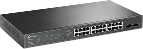 TP-LINK 28-Port Gigabit Smart PoE+ Switch