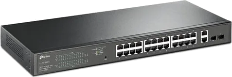 TP-LINK 28-Port Gigabit Easy Smart PoE+ Switch