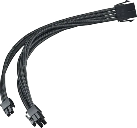 SilverStone PP07E-PCIB 30cm 8-pin to PCIe 8-pin (6+2) Extension Power Cable