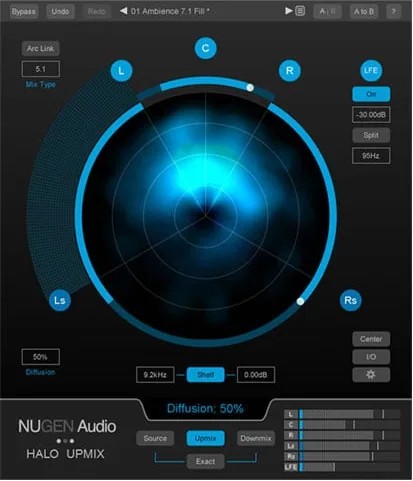 Nugen Halo Upmix with 3D Extension