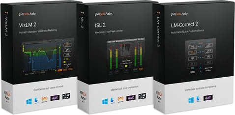 Nugen Audio Loudness Toolkit - DAW Loudness Compliant Delivery Software Bundle - Digital Download