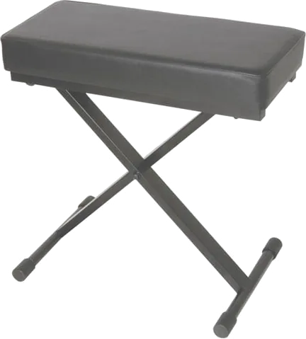 Chord - Deluxe Keyboard Bench, Multi-height adjustment, Foldable X-frame