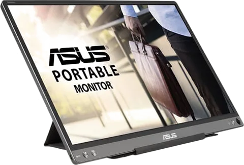 ASUS 15.6" ZenScreen Full HD Portable IPS Monitor USB-C/A inc Smart Case