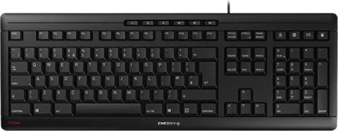 CHERRY Stream Keyboard Black UK English JK-8500