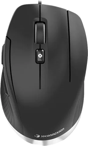 3Dconnexion CadMouse Compact Wired Ergonomic Optical Mouse