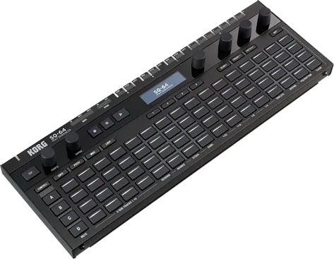 Korg SQ-64 4-track 64-step CV/MIDI sequencing