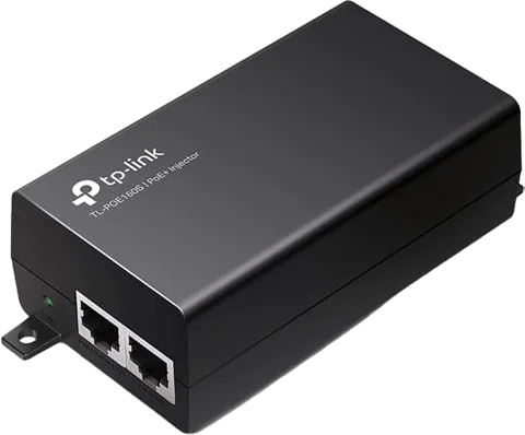 TP-LINK TL-PoE160s PoE+ Dual Port Gigabit Injector 30W