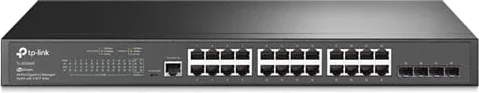 TP-LINK TL-SG3428 JetStream 24-Port L2 Managed Rackmount Gigabit Switch with 4x SFP Slots