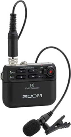 Zoom - F2 Field Recorder & Lavalier Mic