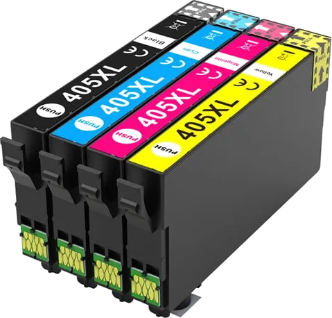 Compatible Epson 405XL Ink Cartridges (Multi pack of 4) C/M/Y/B