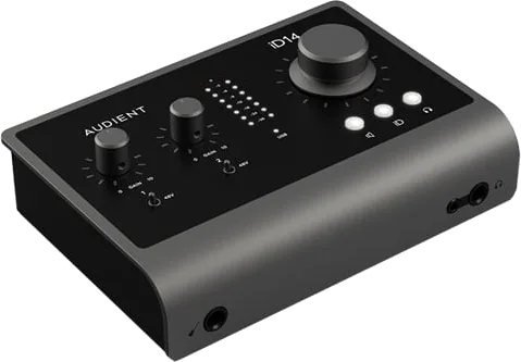 Audient iD14 mkii 10 in 6 out High Performance USB Interface with Scroll Control