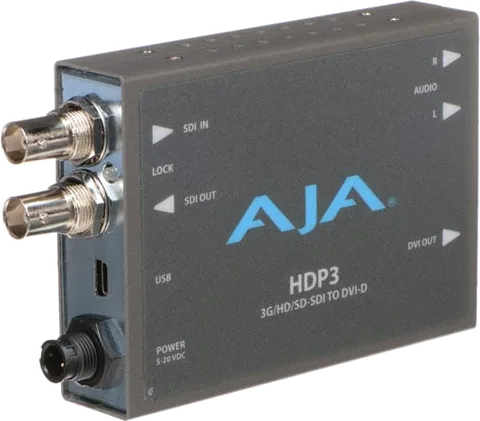 AJA HDP3 3G-SDI to DVI-D Mini Converter