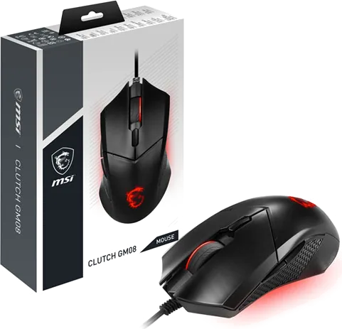 MSI CLUTCH Optical FPS Gaming Mouse 4200dpi
