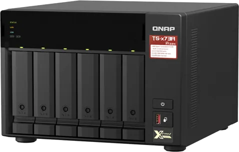 QNAP 6 Bay TS-673A-8G Desktop NAS Enclosure
