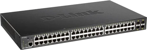 D-Link DGS-1250-52XMP 52-Port 10 Gigabit Smart Managed Switch
