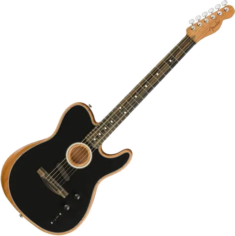 Fender - Acoustasonic Telecaster, Black