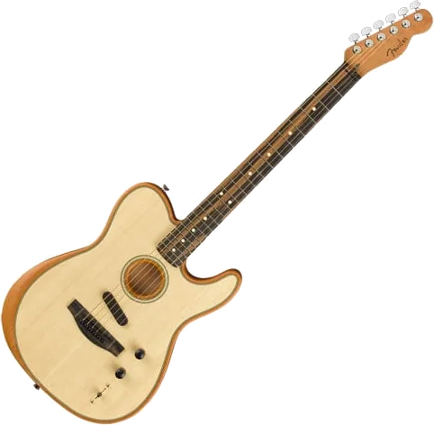 Fender - Acoustasonic Telecaster, Natural Finish
