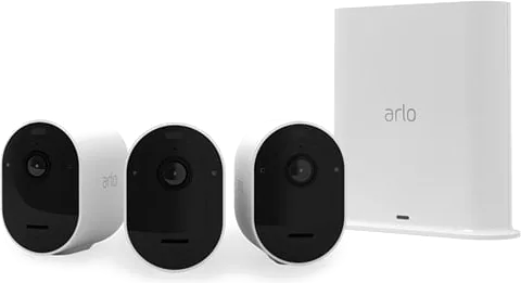 Arlo Pro 3 2K 3 Camera Kit White