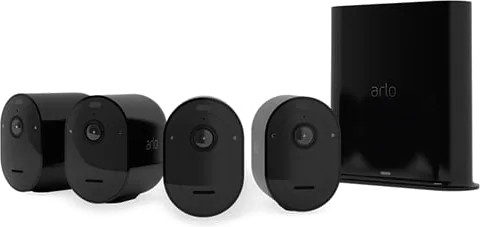 Arlo Pro 3 2K 4 Camera Kit Black