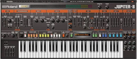 Roland Cloud - Jupiter-8 Synthesiser Software - Mac/PC VST, AU, AAX