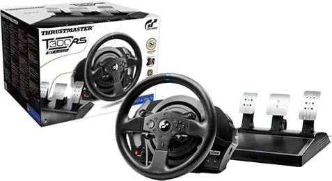 Thrustmaster T300 RS GT Edition Racing Wheel, 2 Paddle Shifters, T3PA Pedals, PC/PS4/PS3