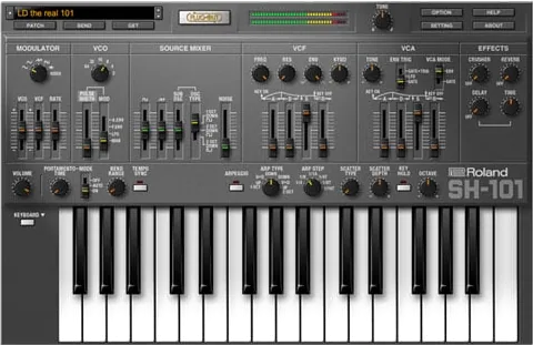 Roland Cloud - SH-101 Model Expansion SH-101 (for ZENOLOGY) - Digital Download