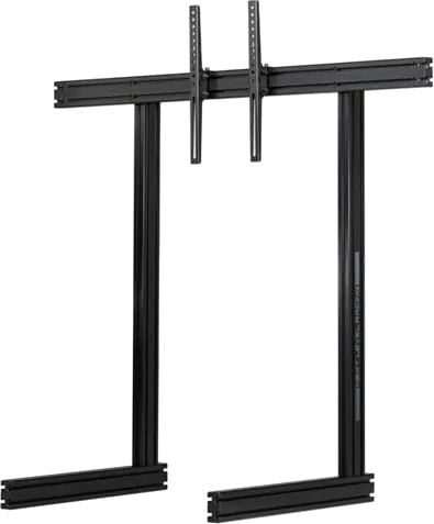 Next Level Racing Elite Freestanding Monitor Stand, Post Anodised, Mounting Bars, Powder-Coated Carbon Steel