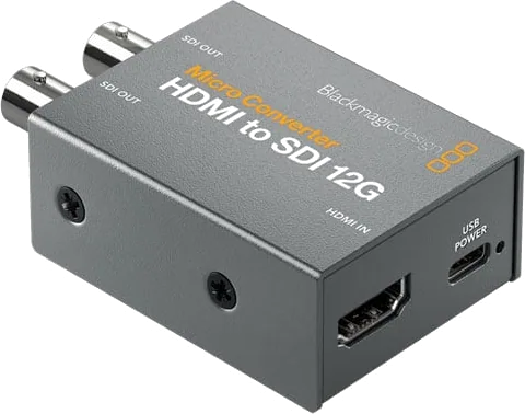 Blackmagic Micro Converter HDMI to SDI 12G w/ PSU