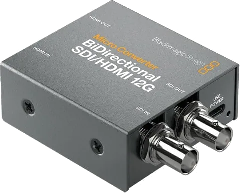 Micro Converter BiDirectional SDI/HDMI 12G w/ PSU