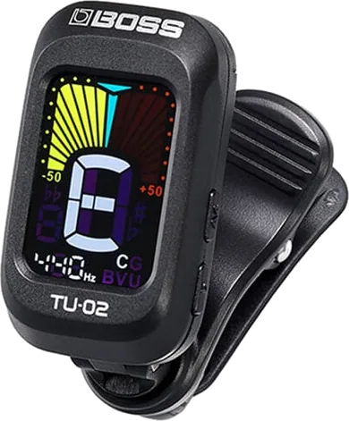 BOSS - TU-02 Chromatic Clip Tuner
