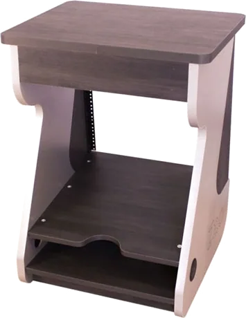 Zaor - Miza Rack 12 MkII 12U Studio Rack - Wengé Grey