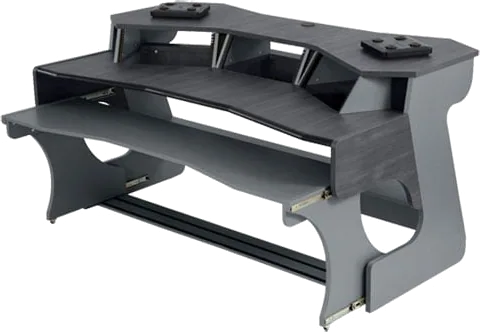 Zaor - Miza X2 Flex Workstation Desk (Wengé Grey)
