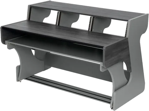 Zaor - Miza 88 XL FLEX Workstation Desk (Wengé Grey)