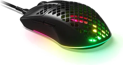 SteelSeries Aerox 3 Black Optical RGB Wired Gaming Mouse