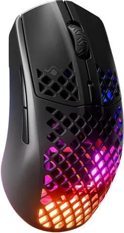 SteelSeries Aerox 3 Black Optical RGB Wireless Gaming Mouse