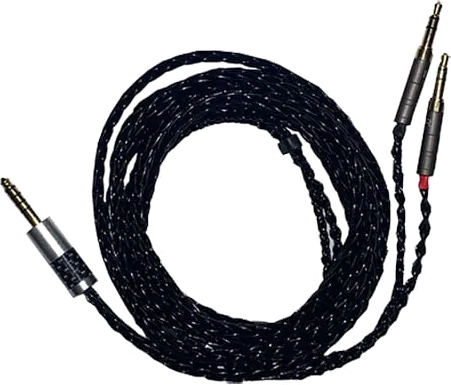 Scan 4.4mm to Dual 3.5mm Balanced Headphone Cable