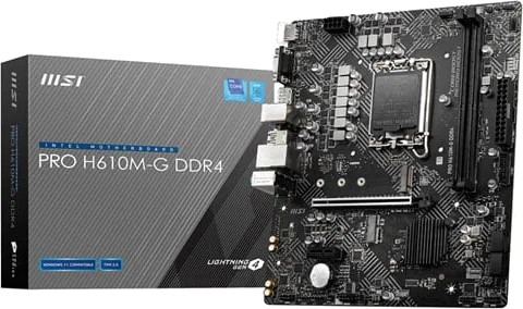MSI PRO H610M-G DDR4