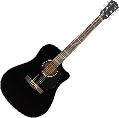 Fender - CD-60SCE Dreadnought, Black Finish