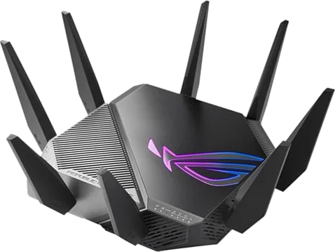 ASUS ROG Rapture Tri-Band GT-AXE11000 Gaming Router AiMesh Ready WiFi 6E