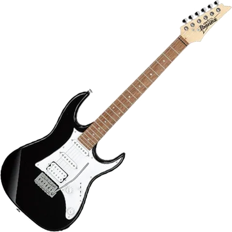 Ibanez - GRX40 - Black, HSS, Non-Locking Tremolo, Jatoba Fingerboard.