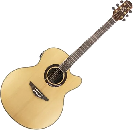 Fairclough Clarach Concert Cutaway Electro Acoustic Guitar